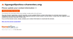 Desktop Screenshot of liguegolfpoitou-charentes.org